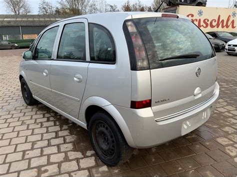 Opel Meriva Mk I V Twin Port Schrottauto Silbergrau