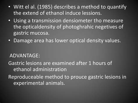 Antiulcer Screening Models Ppt