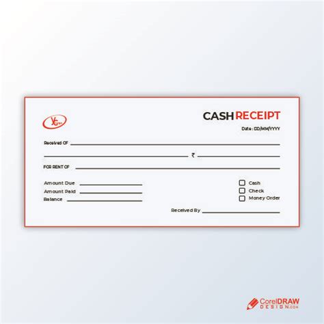 Download Cash Payment Receipt Template Design Free Vactor Design ...