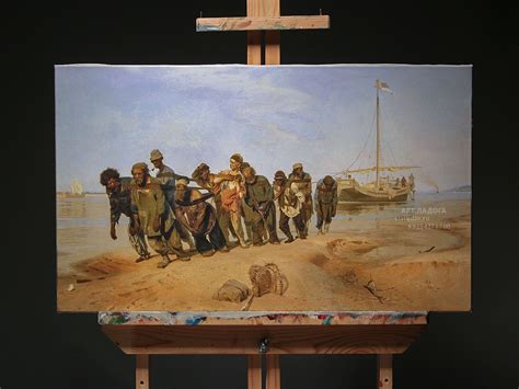 Выполним на заказ репродукцию или копию картины «Бурлаки на Волге» с ...