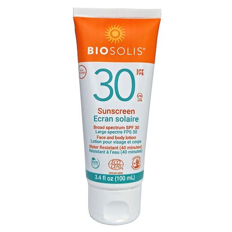 Amazon.com : Biosolis Sun Milk SPF 30 - Organic Sunscreen Protects Your ...