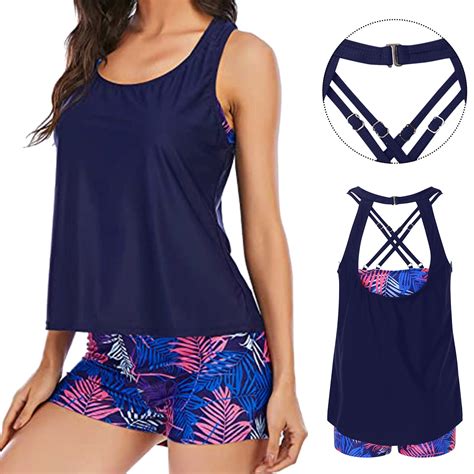Jdefeg Halter Bikini Tops For Girls Women Tankini Swimsuits For Women