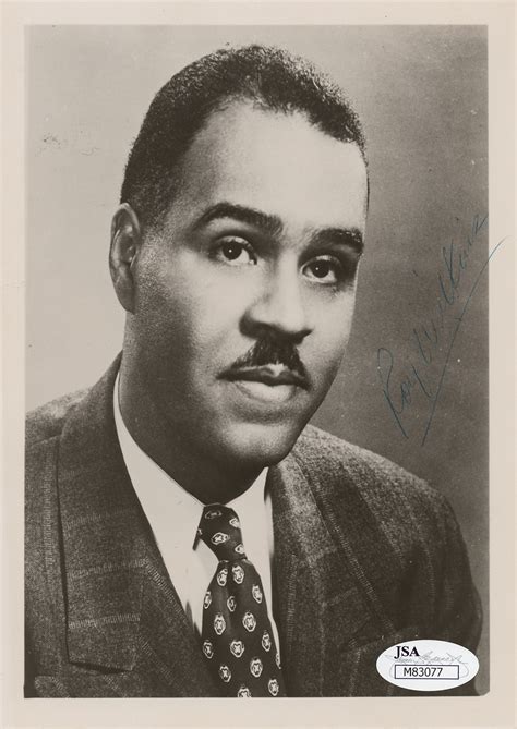 Civil Rights Roy Wilkins Signed Photograph Rr Auction