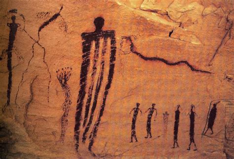 how to draw cave paintings