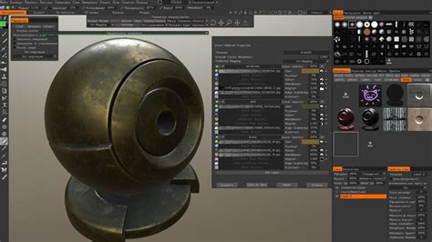 3D Coat PBR Smart Materials Metal Brass YouTube