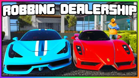 GTA 5 Roleplay ROBBING DEALERSHIP FOR 3M RedlineRP YouTube