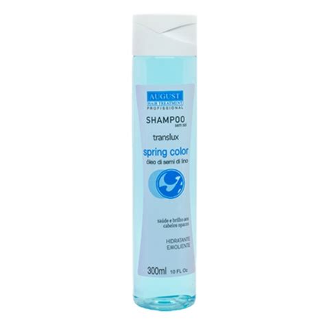 SHAMPOO SEMI DI LINO 300 ML - August Cosmeticos