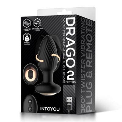 Plug anal con vibración y movimiento Twister 360º compra Discrettoys