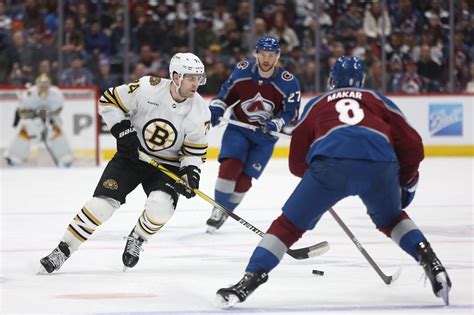 Boston Bruins Vs. Colorado Avalanche: Preview, Odds, And Predictions