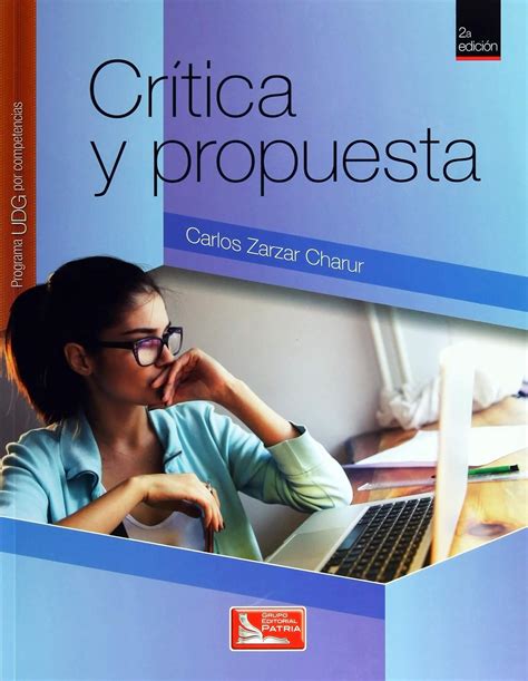 Crítica y propuesta Zarzar Charur Carlos Amazon mx Libros