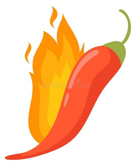 Hot Chili Pepper Cartoon Stock Illustrations 8 423 Hot Chili Pepper