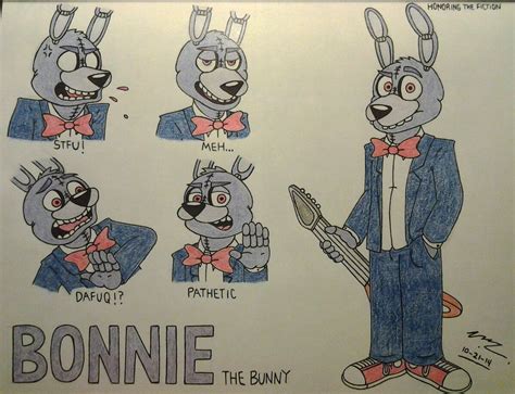 Bonnie Doodles Fnaf By Sega Htf On Deviantart Fnaf Foxy Fnaf Sister