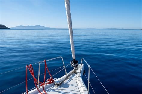 Premium Photo Aegean Sea Sailing Summer Holidays In Cyclades Islands