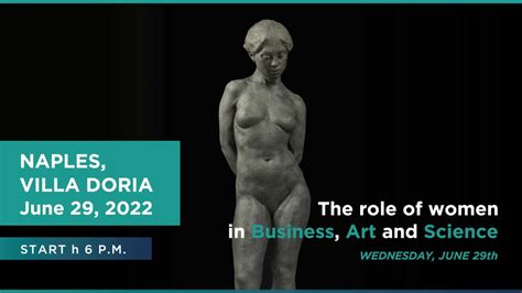 The Role Of Women In Business Art And Science L Incontro Mercoled