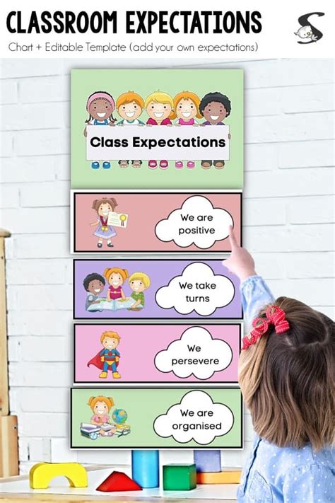 Preschool Classroom Rules Poster