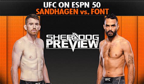 Preview Ufc On Espn Sandhagen Vs Font Sandhagen Vs Font