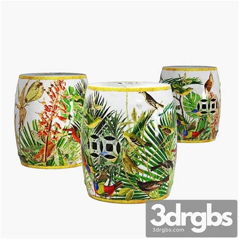 Download Asian Drum Table 001 Model 3drgbs