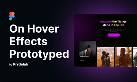 Card On Hover Effects Figma