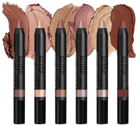 NUDESTIX NUDE BEACH 6 PC EYE PENCIL PALETTE Buy Online NICHE BEAUTY