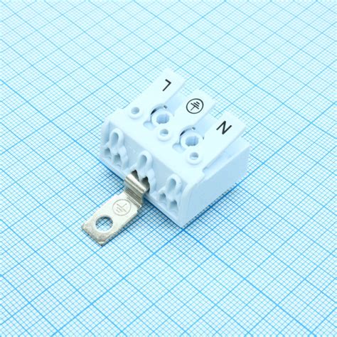 DG238-10.0-03P-19-05A(H), Электромонтажный клеммник на 3 контакта. с ...