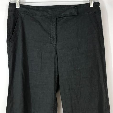 EILEEN FISHER- WOMEN'S 12 - GRAY ITALIAN FABRIC STRAI… - Gem