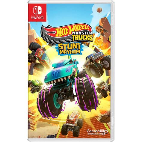 Switch Hot Wheels Monster Trucks Stunt Mayhem Eu Eng Pre Order October
