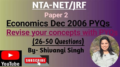 Nta Net Economics Dec Pyqs Paper Economics Pyqs Ugc Net