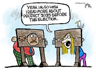 5 alarmingly funny cartoons about Project 2025 | The Week