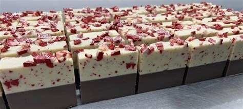 Chocolate Peppermint Bark Soap Handmade Artisan Blend Soap Bar 6 Oz Eartherella Soap