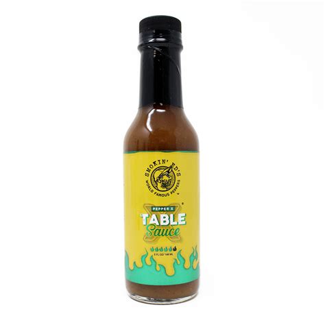 Puckerbutt Pepper Co Super Hot Pepper X Table Sauce Dr Burnöriums Hot Sauce Emporium