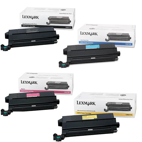 Original Lexmark N Cmyk Multipack Toner Cartridges N