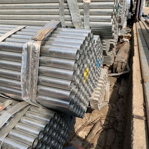 Q235B Galvanized Steel Pipe S235jr Hot DIP Galvanized Steel Pipe