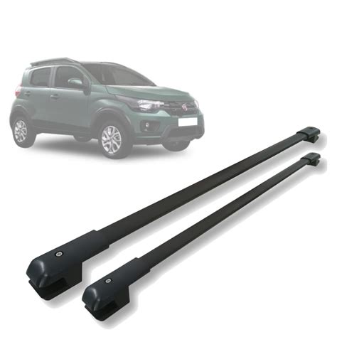 Rack De Teto Travessa Bagageiro Fiat Mobi Trekking 2016 À 2021 Compact