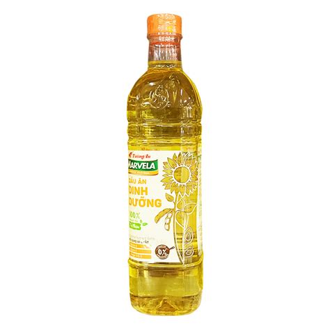 Dầu ăn dinh dưỡng Marvela Tường An chai 1L