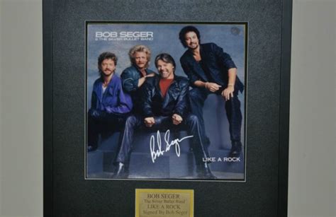 Bob Seger, Like A Rock, ROCK STAR gallery , hand-signed ...