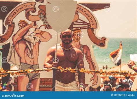 Tel Aviv Israel June Gay Pride Parade In Tel Aviv Israel Editorial Photo Image Of