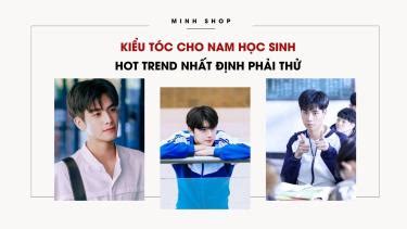Minhshop vn Kiểu Tóc Cho Nam Học Sinh Hot Trend Nhất Định Phải Thử
