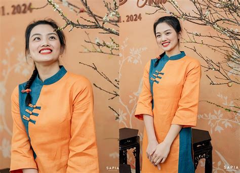 Thu Hoài cùng dàn hot girl bóng chuyền mặc áo dài xinh tươi đốn tim nhiều fan