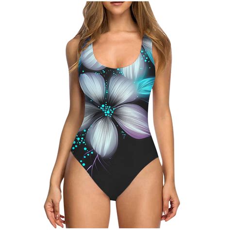 BeAi Trendy Swimsuits For Women 2025 Floral Bathing Suit For Women 2 Piece Bikini Swimwear For