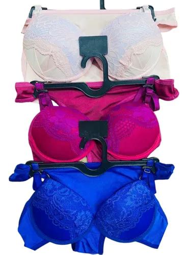 3 Conjuntos De Lingerie Premium Cores Diferentes Parcelamento Sem