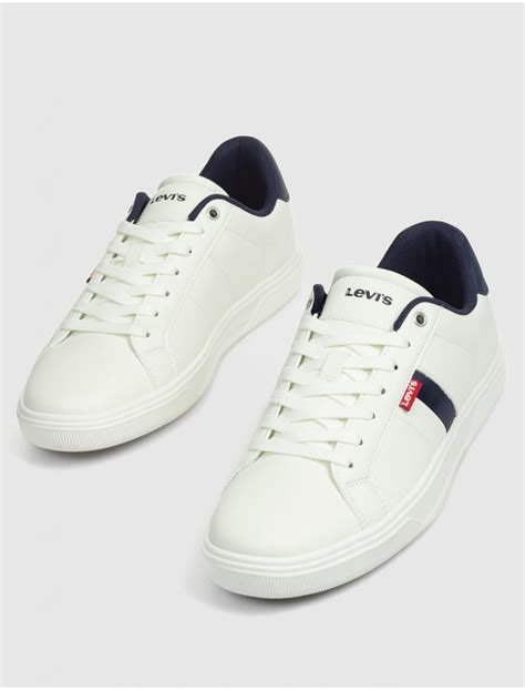 Zapatilla Urbana Levis Archie Blanco Marino Kamomeshop Es