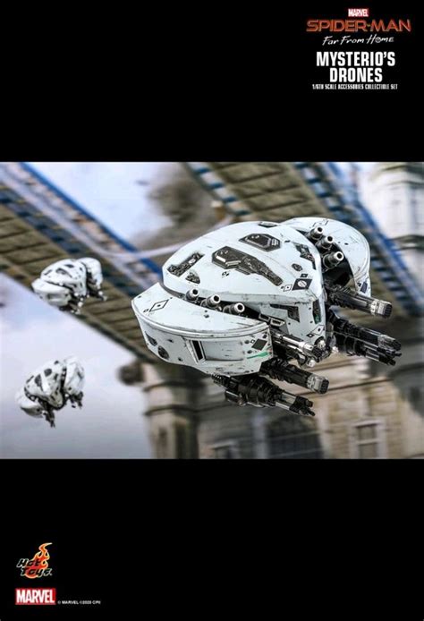 Hot Toys Spider Man Far From Home Mysterio S Drones Set Buy Online At The Nile