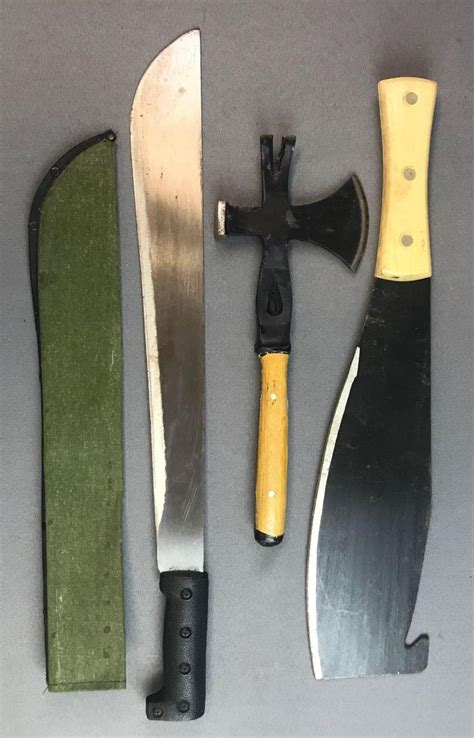 Sold Price Machete Sugar Cane Knife Multi Tool Set November