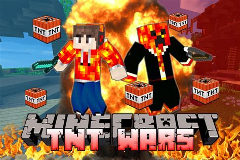 Minecraft Tnt Wars W Landonmc And Prestonplayz Youtube