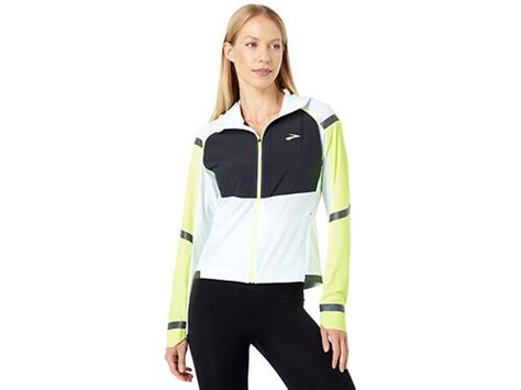 Brooks Carbonite Jacket Icy Greyblacknightlife Clothing Multi