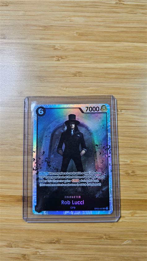 Rob Lucci OP03-092 SR One Piece TCG (Pillars of Strength set) English