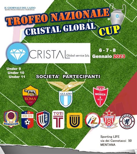 Mentana 1Trofeo Nazionale Cristal Global Cup Calcio Giovanile Presso