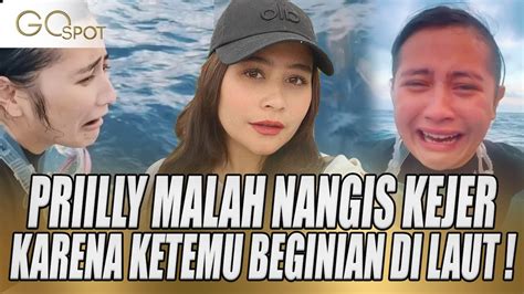 Prilly Latuconsina Tak Bisa Menahan Tangis Dan Terharu Bisa Lihat