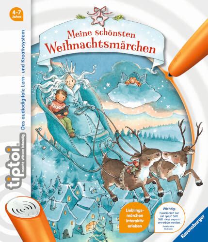 Ravensburger Tiptoi Meine Sch Nsten Weihnachtsm Rchen