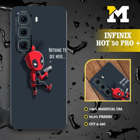 Infinix HOT 50 PRO PLUS 2Pcs PROTECTOR De La Piel Funda De GARSKIN Cubierta Completa Corte
